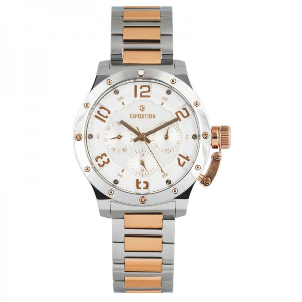Expedition 6381 Silver Rosegold Lady Steel BFBTRSL1